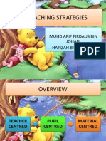 Teaching strategies