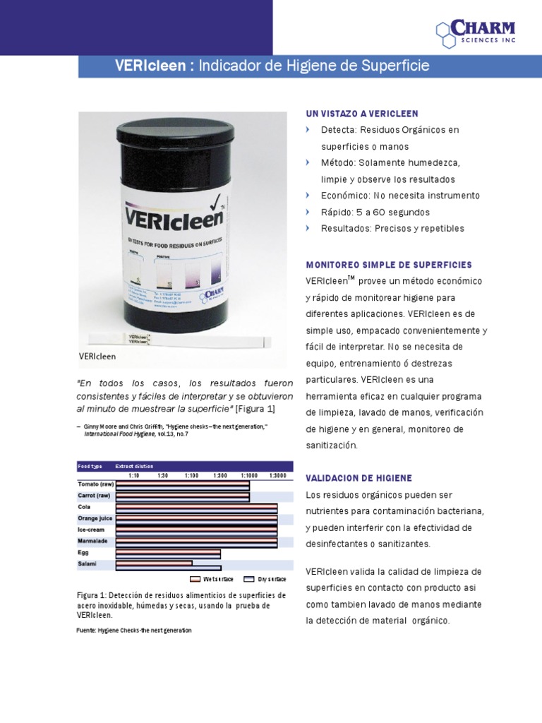 VERIcleen Spa2pages | PDF | Alimentos | Residuos