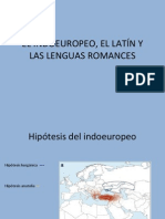Lenguas Indoeuropeas y Latin