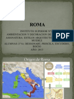 Arquitectura Romana Ultima