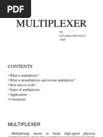 Multiplexer: BY K.Pavithra (12P61A0473) Vbit