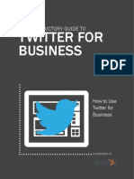 Twitter For Business: An Introductory Guide To