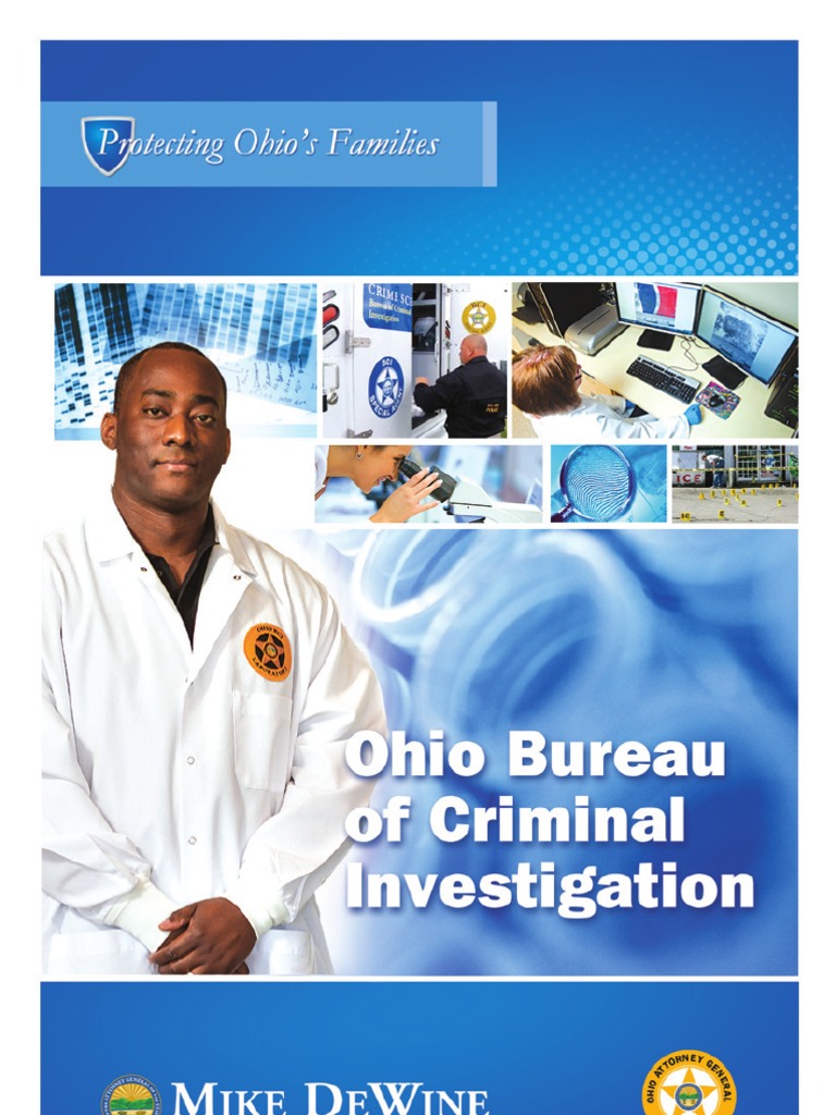 Ohio Bureau of Criminal Investigation (BCI) Overview Brochure PDF