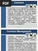 Contract Mangement