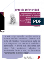 Tema 4 Sentimiento de Inferioridad