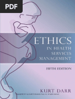 Download Ethics in Health Services Management Fifth Edition Darr 5e Excerpt by Health Professions Press SN201727406 doc pdf