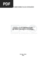 Monografia - Avaliacao Da Credibilidade Da Marca Brasil No Ano de 2003