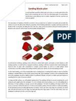 Sanding Block Plan