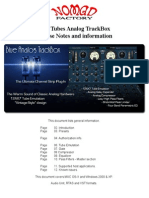 Blue Analog TrackBox