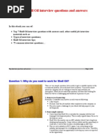 Download shell oil interview questions and answers- by Jayant Swami SN201738949 doc pdf