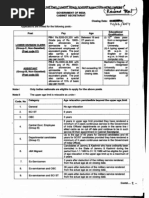 Cabinet.secretariat.lower .Division.clerk .Recruitment.2014