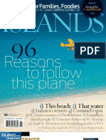 Islands Mag Caribbean Cover and Table of Contents 1109