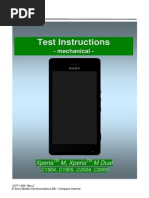 Download Sony Xperia M Test Instructions mEchanical_1277-1359_Rev2 by kanojesumit SN201745607 doc pdf