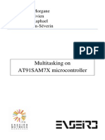 Multitasking on AT91SAM7X Microcontroller