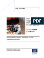 Hull Inspection Assessment - Solutions