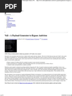 Veil - A Payload Generator To Bypass Antivirus - Christopher Truncer's Website