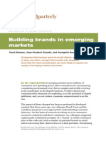 Building Brands in Emerging Markets