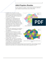 Regiunile Republicii Populare Române