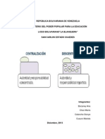 Centralizacion y Desentralizacion