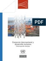 Comercio Internacionaly Desarrollo Inclusivo