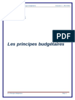 Les Principes Budgétaires