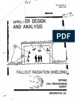 Shelter Design and Analysis Manual Provides Guidance on Fallout Radiation Shielding