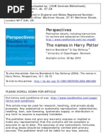 Download Harry Potter Names by Kenny Bosman SN201774348 doc pdf