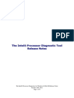 The Intel® Processor Diagnostic 1.24.0.0-15-10 For Windows 64 Bit OS Release Notes