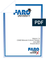 08m13e11 - Update Training FARO CAM2 Measure X Workbook for the Student - June 2005