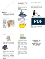 Orden y Limpieza en Talleres