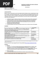 Span 210-MW Syllabus Spring 2014