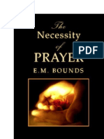 02 Necessity of Prayer by e M Bounds