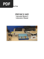 DCCCD Phys2425 Lab Manual Fall