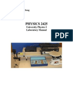 University Physics Lab Manual