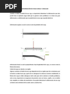 Deformacion y Esfuerzos en Vigas