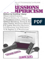 Edited by Godfrey Vesey Impressions of Empiricism Royal Institute of Philosophy Lectures, Volume 9, 1974-1975 1976 PDF