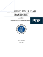 Retaining Wall Dan Basement