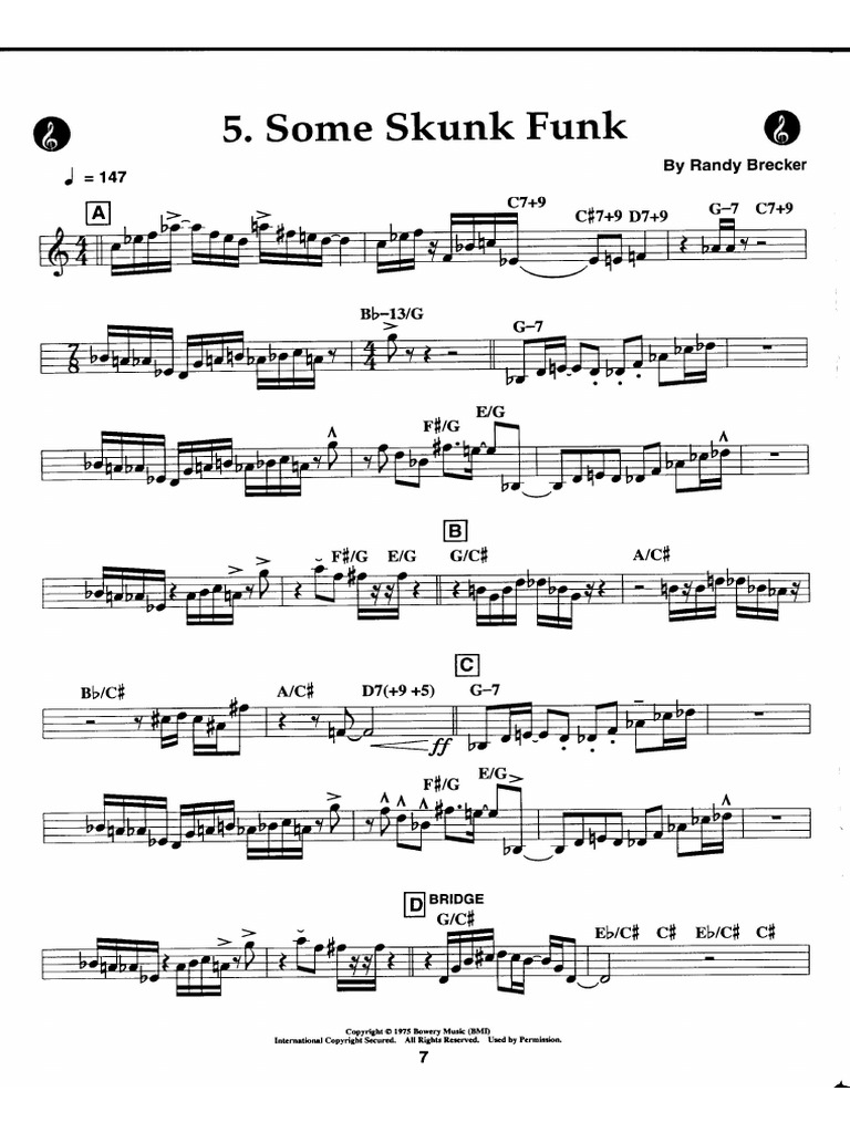 Brecker Brothers - Some Skunk Funk