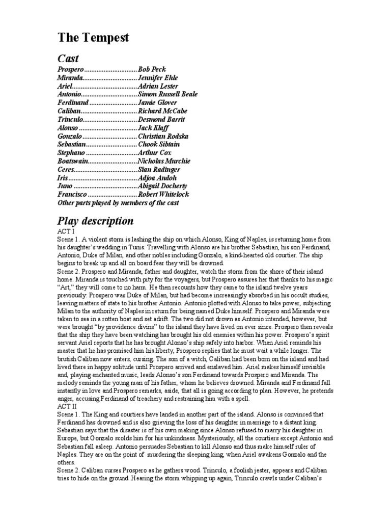 The tempest questions and answers pdf picture