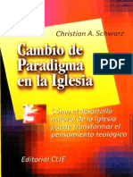 Christian a. Schwarz - Cambio de Paradigma en La Iglesia