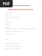 Number System Shortcuts For Quantitative Aptitude