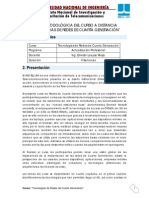 Guía Metodológica del Curso de Redes de Tecnologías 4G