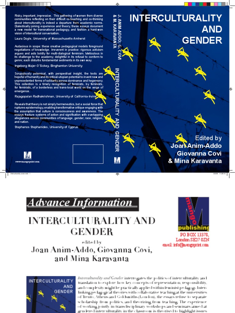 Interculturality and Gender | PDF | Feminism | Gender Studies