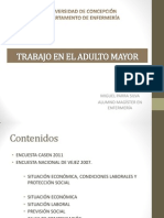 Trabajo en El Adulto Mayor