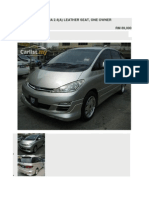 2009 Toyota Estima 2.4 (A) Leather Seat, One Owner RM 89,000: Save Print
