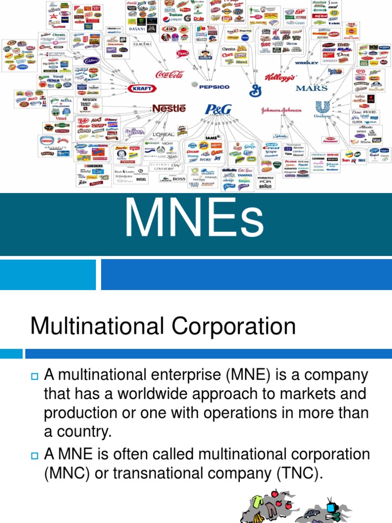TNC and MNC Multinational Corporation Balance Of Payments