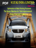 Maruti Car Manufacture