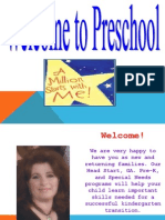 Parent Orientation Powerpoint-2013-2014 Preschool