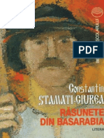 Stamati C-Tin - Rasunete Din Basarabia (Tabel Crono)