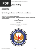 Download Uji Kandungan Boraks Dan Formalin Pada Bakso  by Saputro Priyo Nugroho SN201896727 doc pdf